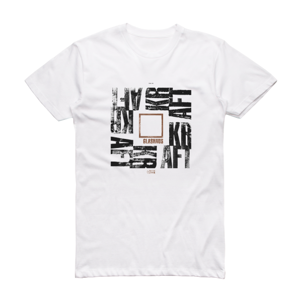 Glashaus Kraft Album Cover T-Shirt White