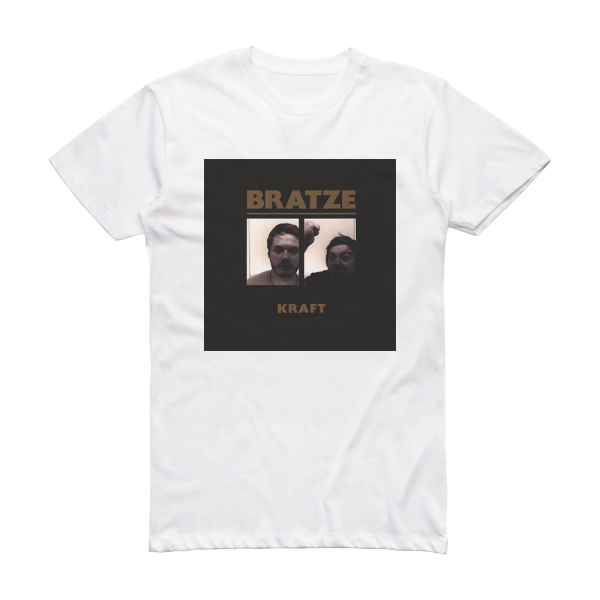 Bratze Kraft Album Cover T-Shirt White