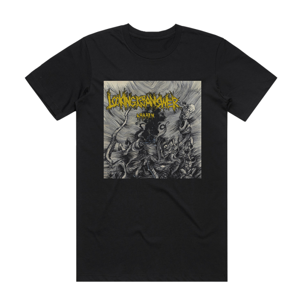 Looking for an Answer Kraken Album Cover T-Shirt Black