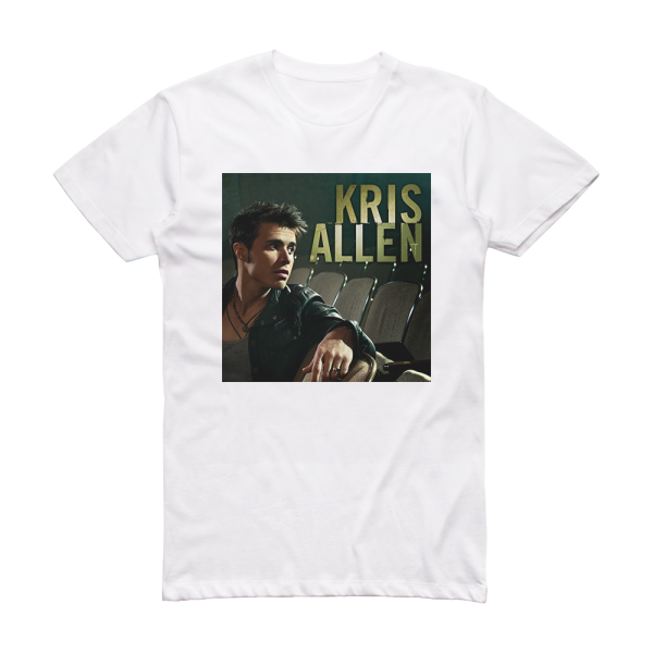 Kris Allen Kris Allen Album Cover T-Shirt White