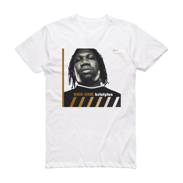 KRS‐One Kristyles Album Cover T-Shirt White