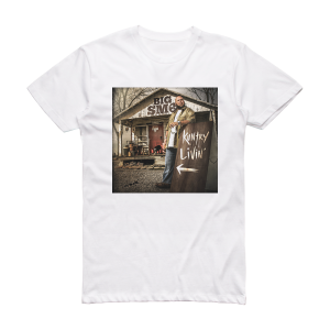 Big Smo Kuntry Livin Album Cover T-Shirt White