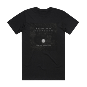 Dodecahedron Kwintessens Album Cover T-Shirt Black