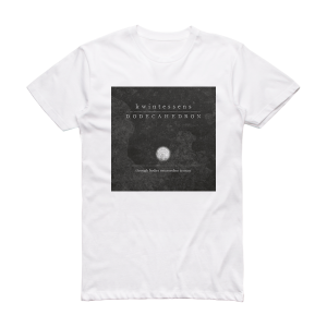 Dodecahedron Kwintessens Album Cover T-Shirt White