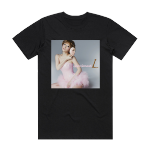 Ayumi Hamasaki L 1 Album Cover T-Shirt Black