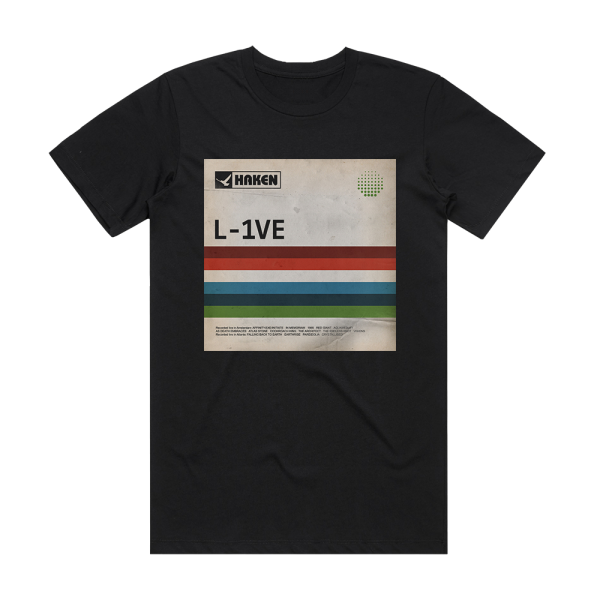 Haken L 1Ve Album Cover T-Shirt Black