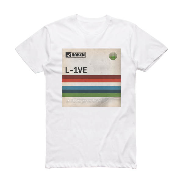 Haken L 1Ve Album Cover T-Shirt White