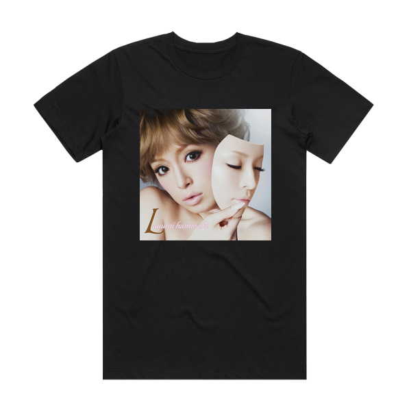 Ayumi Hamasaki L 3 Album Cover T-Shirt Black