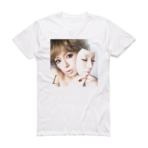 Ayumi Hamasaki L 3 Album Cover T-Shirt White