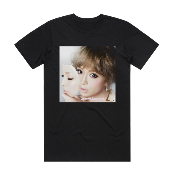 Ayumi Hamasaki L 4 Album Cover T-Shirt Black