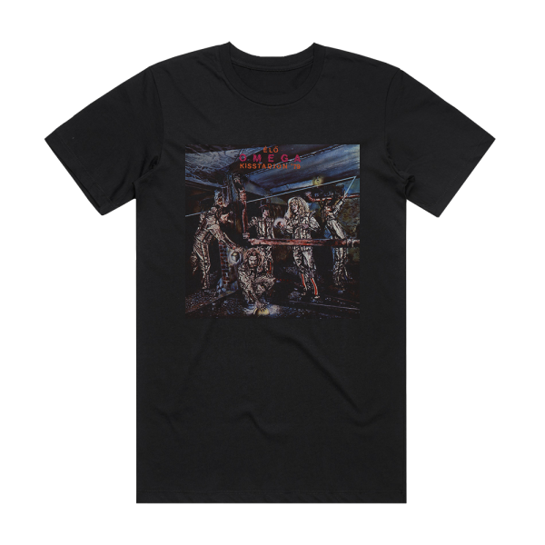 Omega L Omega Kisstadion 79 Album Cover T-Shirt Black