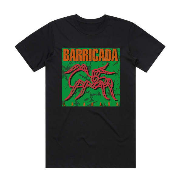 Barricada La Araa Album Cover T-Shirt Black