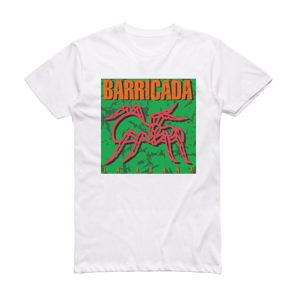 Barricada La Araa Album Cover T-Shirt White