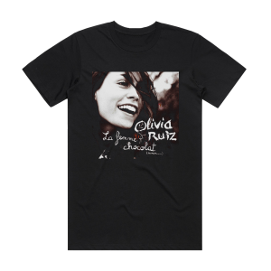 Olivia Ruiz La Femme Chocolat Album Cover T-Shirt Black