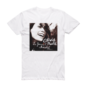 Olivia Ruiz La Femme Chocolat Album Cover T-Shirt White