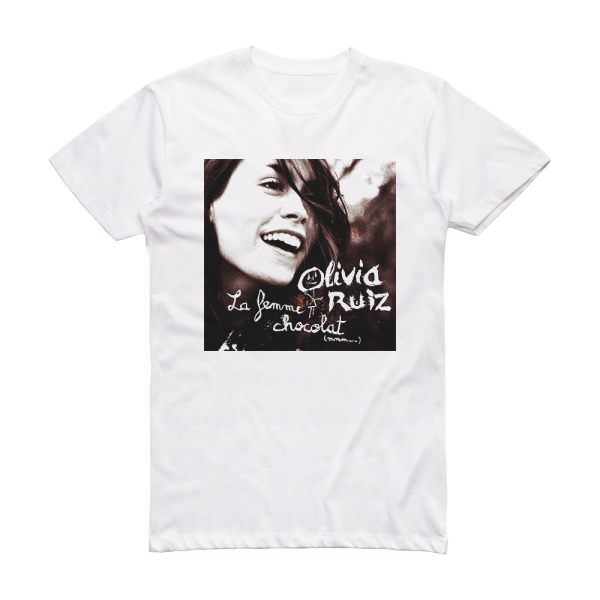 Olivia Ruiz La Femme Chocolat Album Cover T-Shirt White