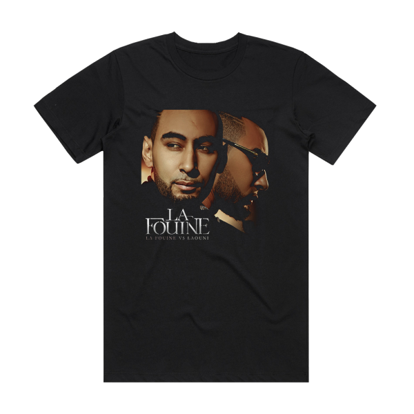 La Fouine La Fouine Vs Laouni Album Cover T-Shirt Black