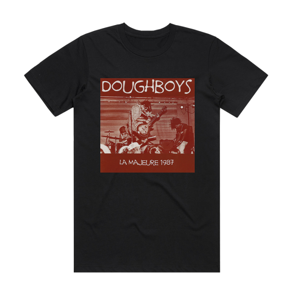 Doughboys La Majeure 1987 Album Cover T-Shirt Black