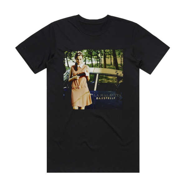 Baustelle La Malavita Album Cover T-Shirt Black