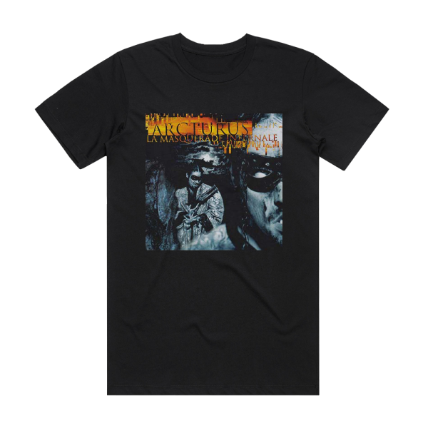 Arcturus La Masquerade Infernale Album Cover T-Shirt Black
