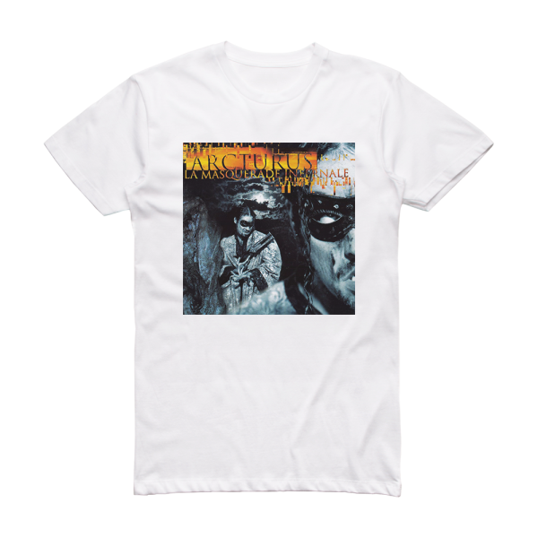 Arcturus La Masquerade Infernale Album Cover T-Shirt White