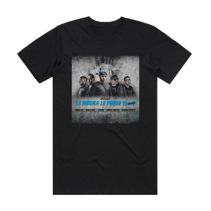 Jaydan La Msica La Pongo Yo Remix Album Cover T-Shirt Black