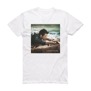 Alejandro Sanz La Msica No Se Toca Album Cover T-Shirt White