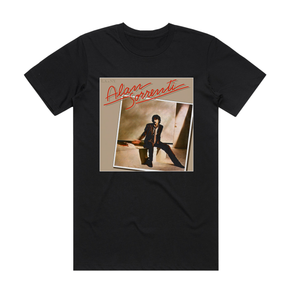 Alan Sorrenti La Ny Album Cover T-Shirt Black