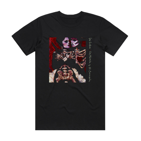 Los Lobos La Pistola Y El Corazn Album Cover T-Shirt Black