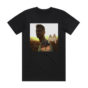 M Pokora La Poursuite Du Bonheur Album Cover T-Shirt Black