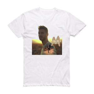M Pokora La Poursuite Du Bonheur Album Cover T-Shirt White