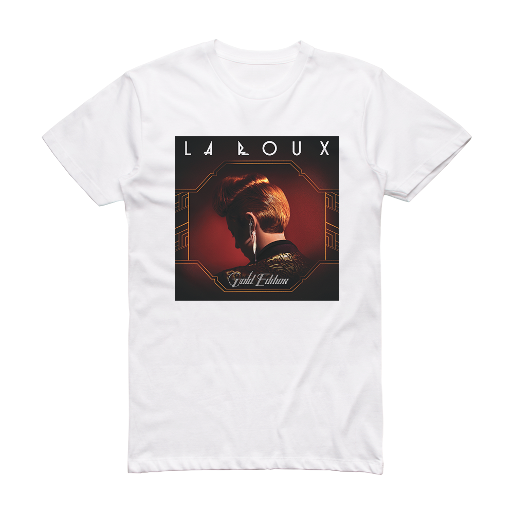 La Roux La Roux 1 Album Cover T-Shirt White – ALBUM COVER T-SHIRTS
