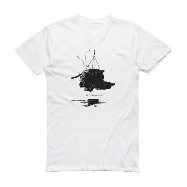 Deconstruction La Song Album Cover T-Shirt White