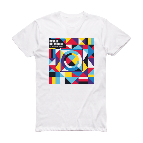 Cesare Cremonini La Teoria Dei Colori Album Cover T-Shirt White