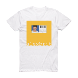 Alex Britti La Vasca Album Cover T-Shirt White