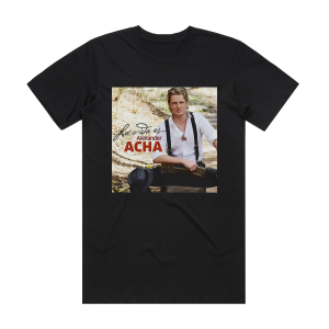 Alexander Acha La Vida Es Album Cover T-Shirt Black
