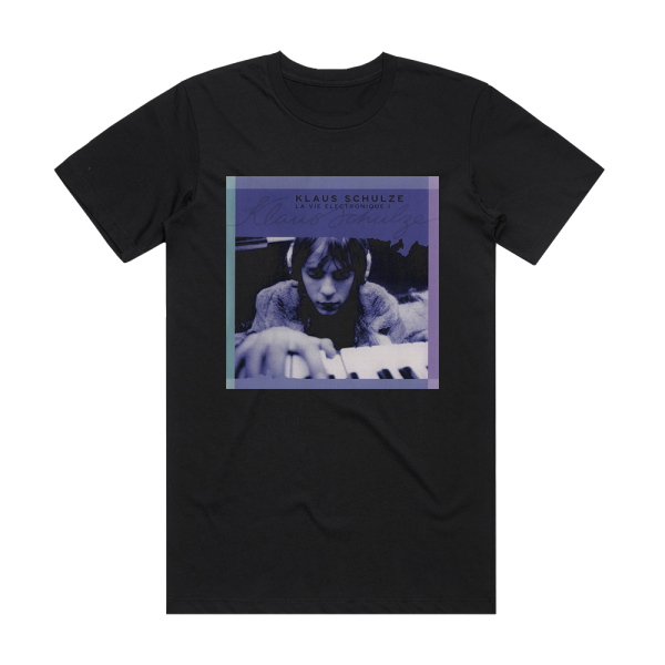 Klaus Schulze La Vie Electronique 1 Album Cover T-Shirt Black