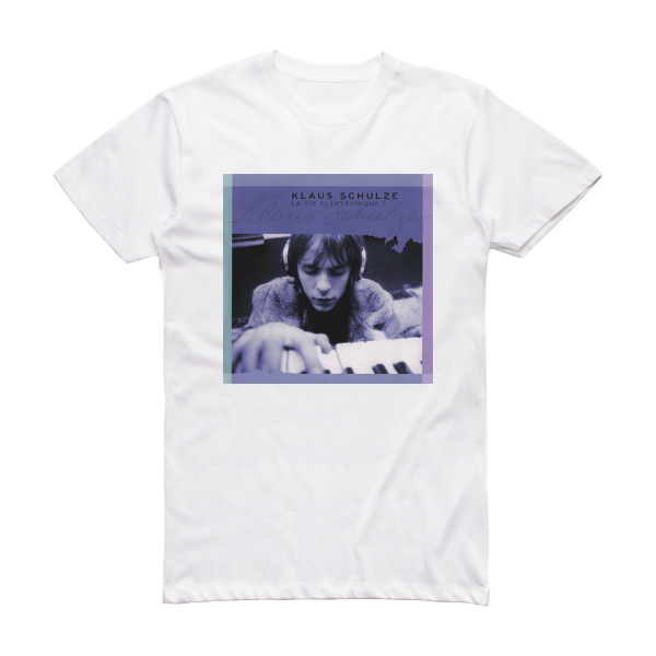 Klaus Schulze La Vie Electronique 1 Album Cover T-Shirt White