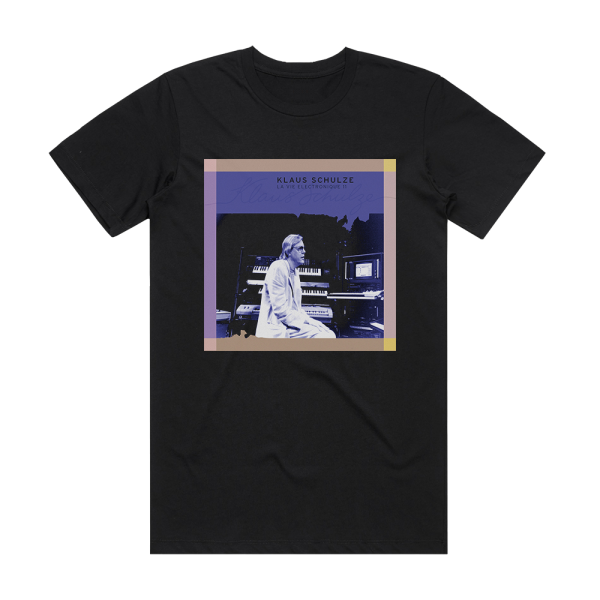 Klaus Schulze La Vie Electronique 11 Album Cover T-Shirt Black