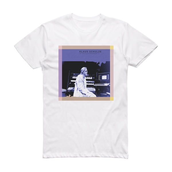 Klaus Schulze La Vie Electronique 11 Album Cover T-Shirt White