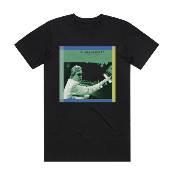 Klaus Schulze La Vie Electronique 12 Album Cover T-Shirt Black