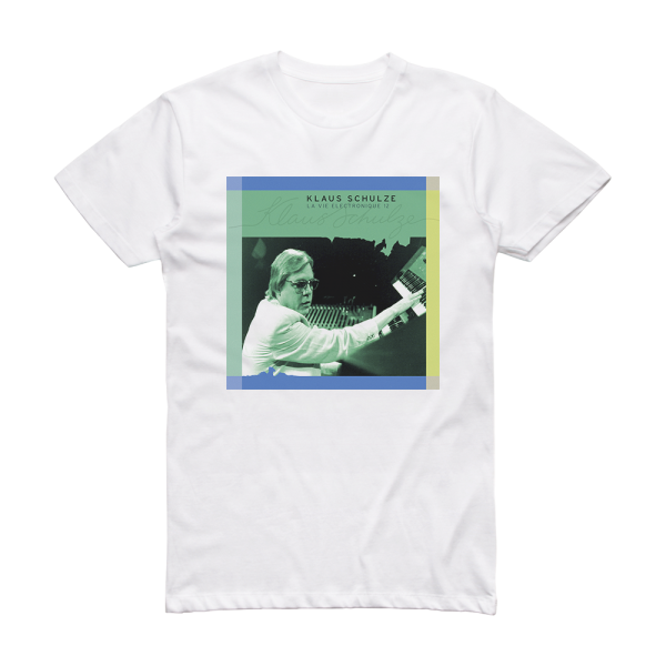 Klaus Schulze La Vie Electronique 12 Album Cover T-Shirt White