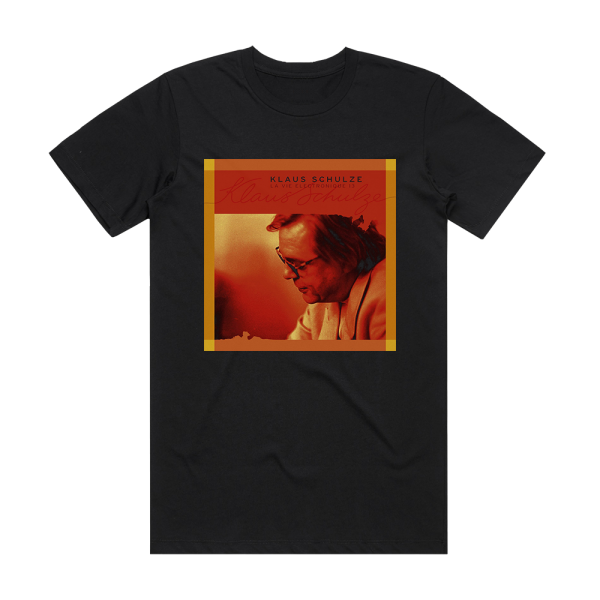 Klaus Schulze La Vie Electronique 13 Album Cover T-Shirt Black