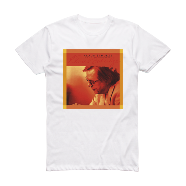 Klaus Schulze La Vie Electronique 13 Album Cover T-Shirt White