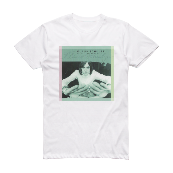 Klaus Schulze La Vie Electronique 2 Album Cover T-Shirt White