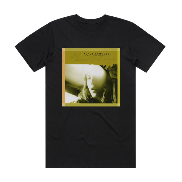 Klaus Schulze La Vie Electronique 4 Album Cover T-Shirt Black