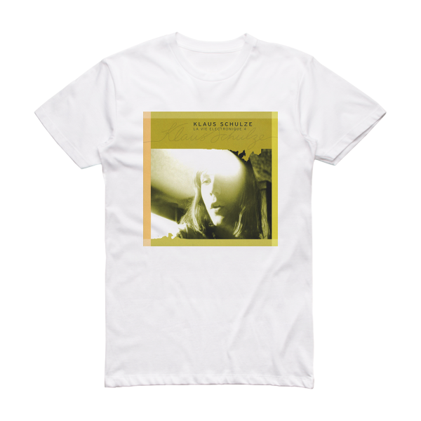 Klaus Schulze La Vie Electronique 4 Album Cover T-Shirt White