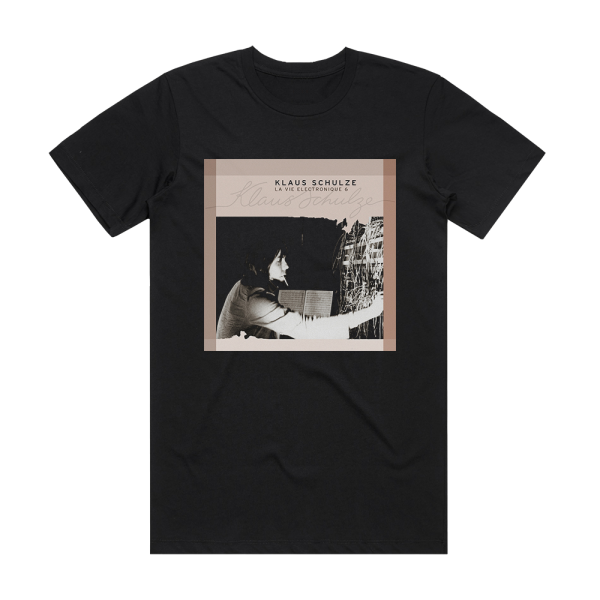 Klaus Schulze La Vie Electronique 6 Album Cover T-Shirt Black