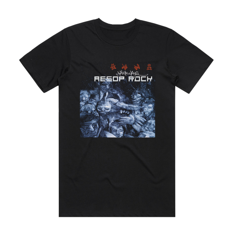 Aesop Rock Labor Days Album Cover T-Shirt Black – ALBUM COVER T-SHIRTS