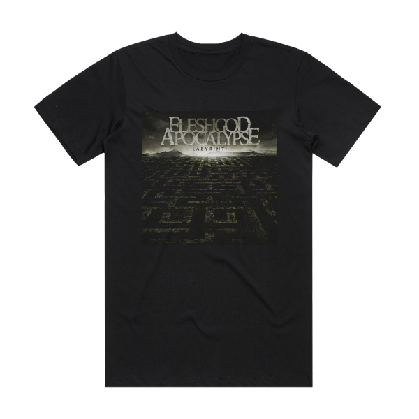 Fleshgod Apocalypse Labyrinth Album Cover T-Shirt Black